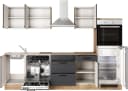 Flexwell Landhaus-Küchenzeile inkl. Elektrogeräte 280 cm Bild 4