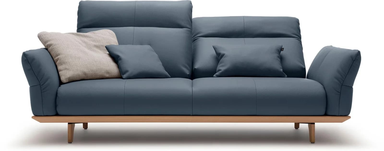 Creation BY ROLF BENZ 3-Sitzer Sofa CR.460 Blaugrau
