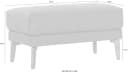 Hockerbank CR.450 Sitzbank Braun Creation BY ROLF BENZ Bild 3