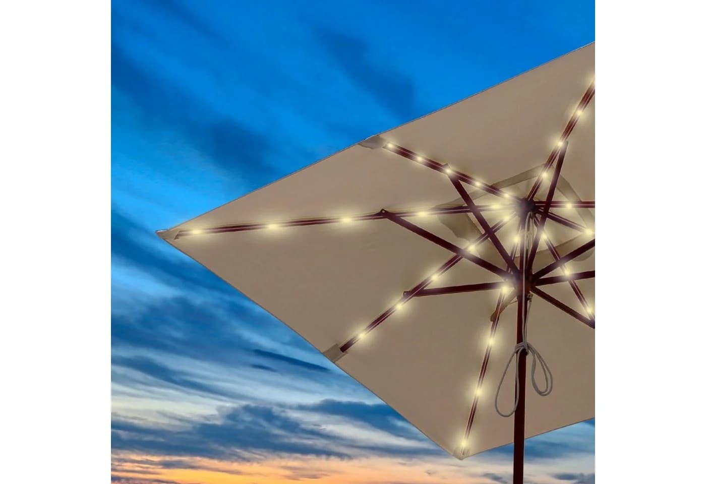 Bestlivings Solar-Lichterkette 11m IP44 Gartenleuchte - Bild 2