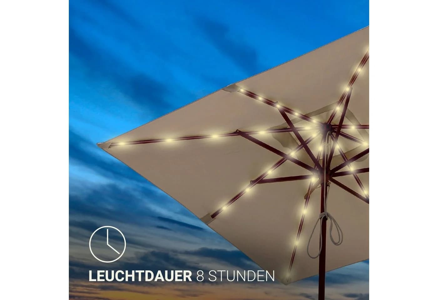 Bestlivings Solar-Lichterkette 11m IP44 Gartenleuchte - Bild 4