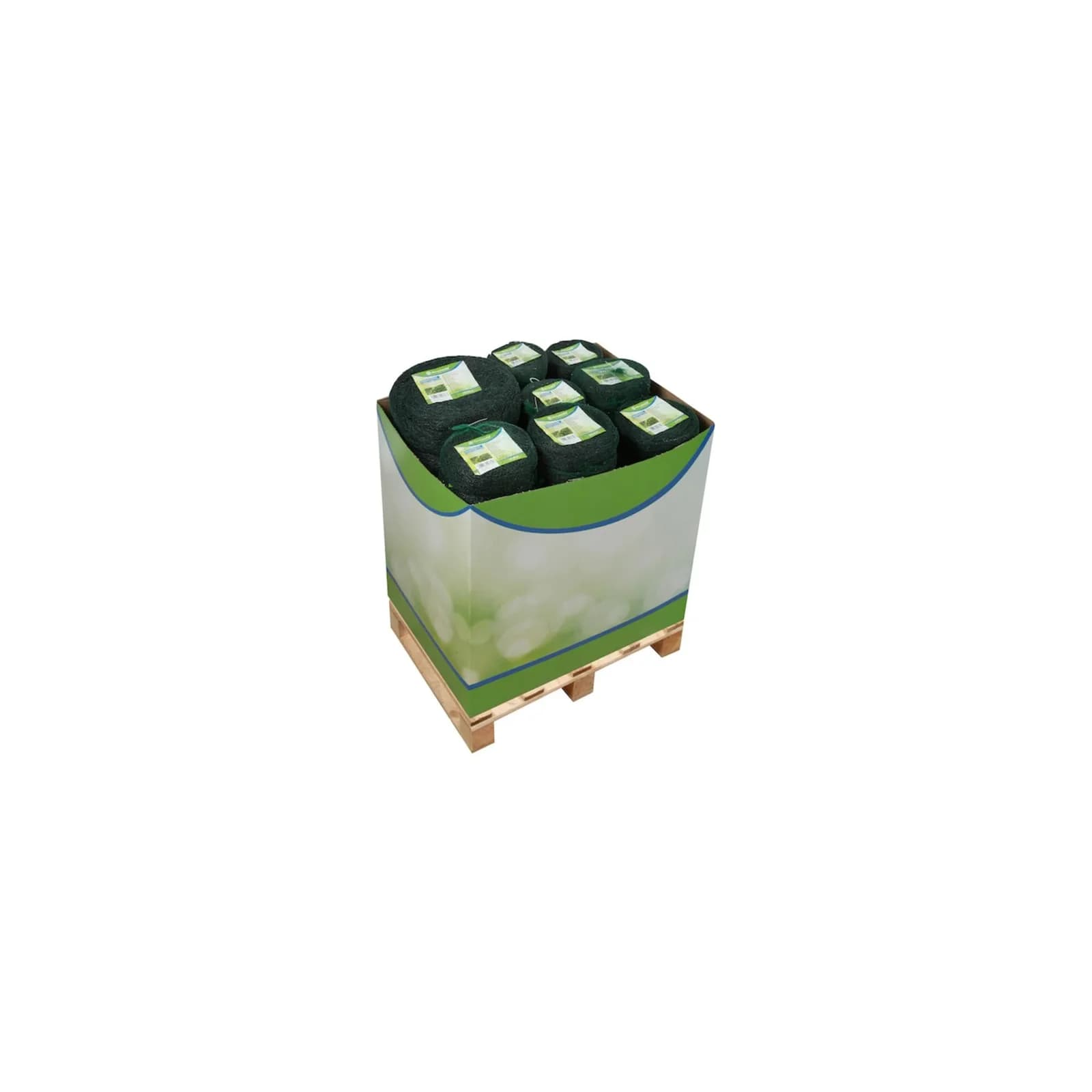 Floraworld Vogelschutznetz Comfort Display 91-tlg. HDPE