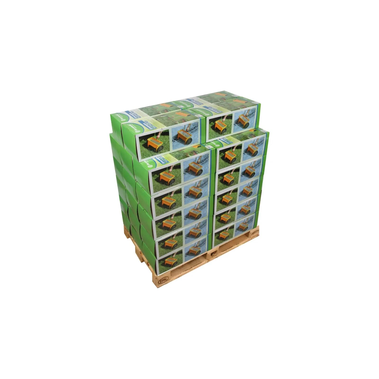 Floraworld Streuwagen Classic mit Dosierhebel und Aluminiumholm