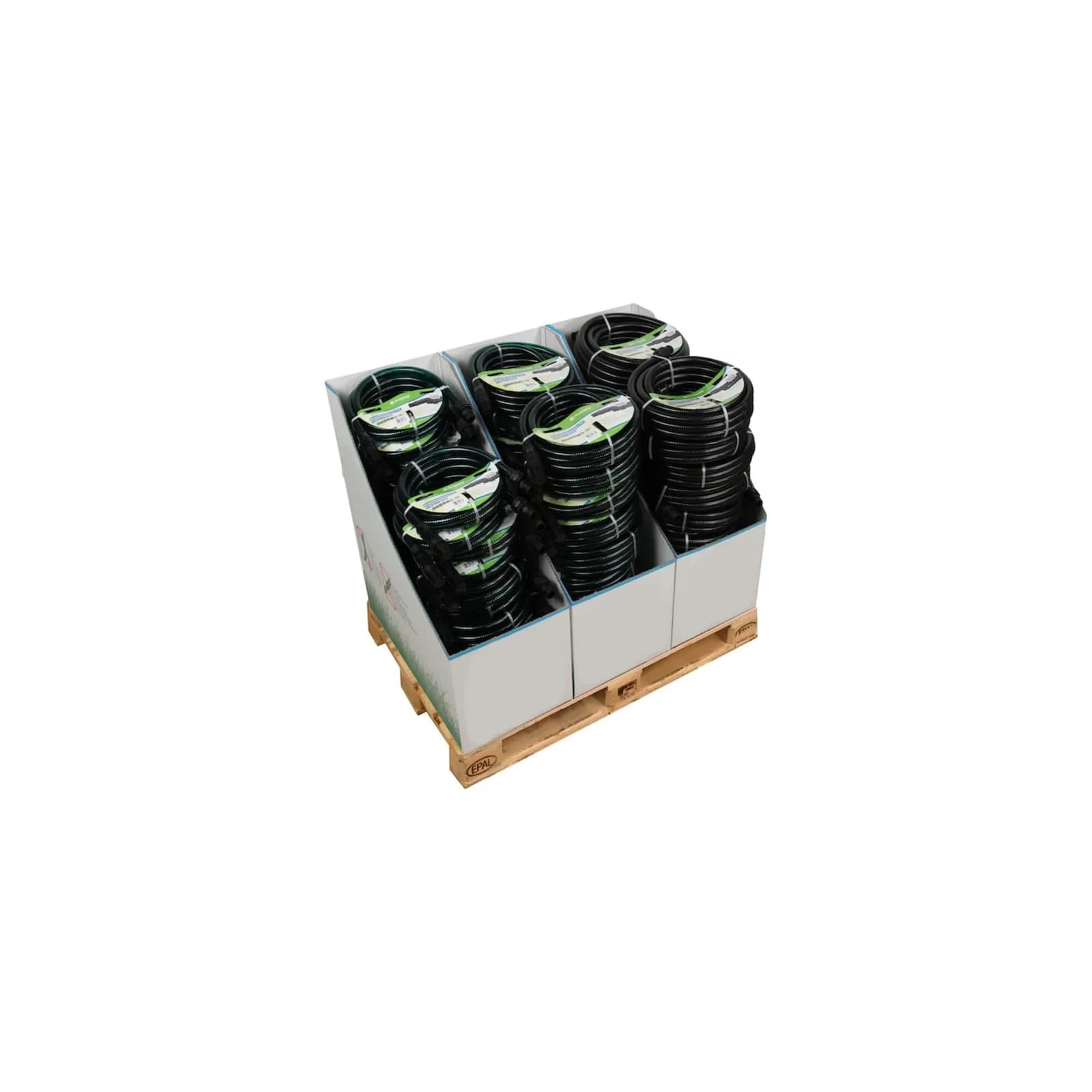 Floraworld Saug- u. Entwässerungsschläuche Display PVC 64-tlg.