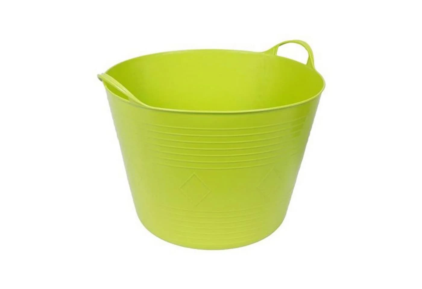 Floraworld Wäschekorb Universal Gartenkübel 40L Hellgrün