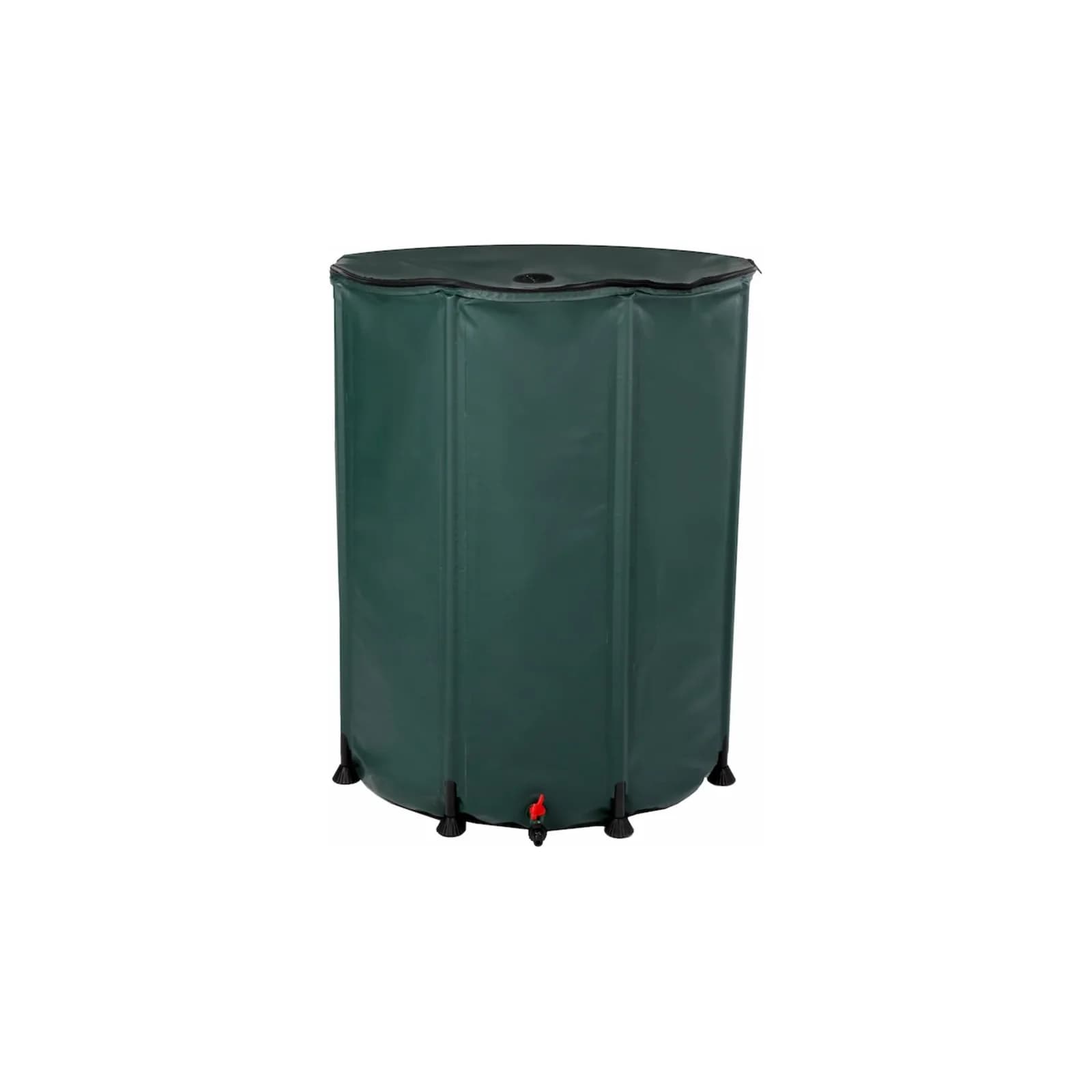Floraworld Faltbare Regentonne 500 L Grün