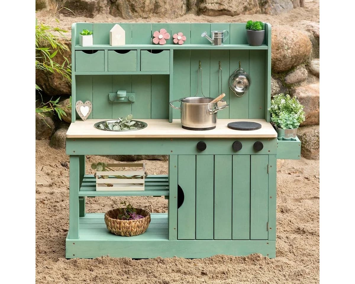 MUDDY BUDDY® Outdoor-Spielküche Explorer Holz