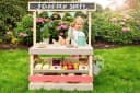 MUDDY BUDDY® Kaufladen Garden Friend Outdoor Shop Warmgrau/Malvenrosa Bild 3