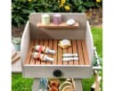 MUDDY BUDDY Kinder-Grill BBQ Chef Grau Outdoor Spielgrill Bild 3