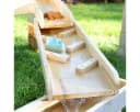 Muddy Buddy Wasserbahn Aqua Traveller mit Auffangbecken, blau/natur Bild 4