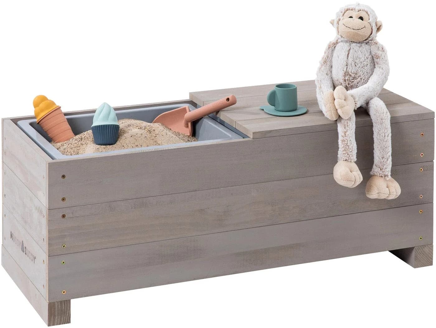 MUDDY BUDDY Sandkasten Sandkiste Kindersitzbank Discoverer