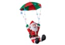 Raburg LED-Dekofigur Santa Claus Weihnachtsmann mit buntem LED-Fallschirm Bild 2