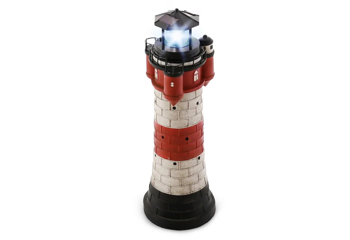 Raburg Solar Garten-Leuchtturm Roter Sand mit Dämmerungssensor & LED - Bild 2