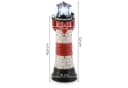 Raburg Solar Garten-Leuchtturm Roter Sand mit Dämmerungssensor & LED Bild 5