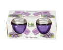 HS Candle Duftkerze mit Deckel 2-tlg. Macaron Blaubeere Violett Bild 1