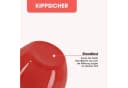 HS Candle Windlicht Set 4-teilig Glas Apricot mit Teelichtern Bild 3