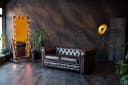 OTTO HOME Stehlampe Elenoire Schwarz/Gold Metall Bild 3