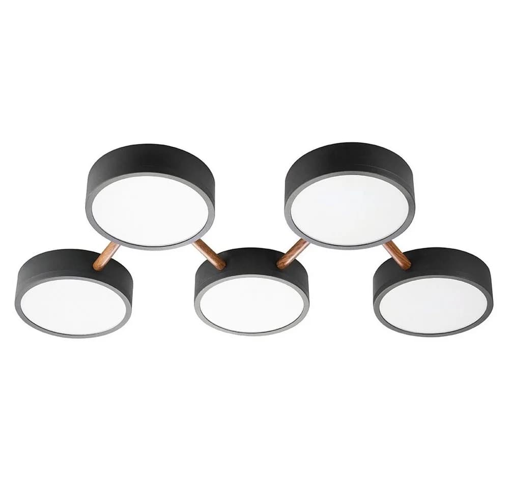 NOWA LED Deckenleuchte Warmweiß Dimmbar Rund Deckenlampe