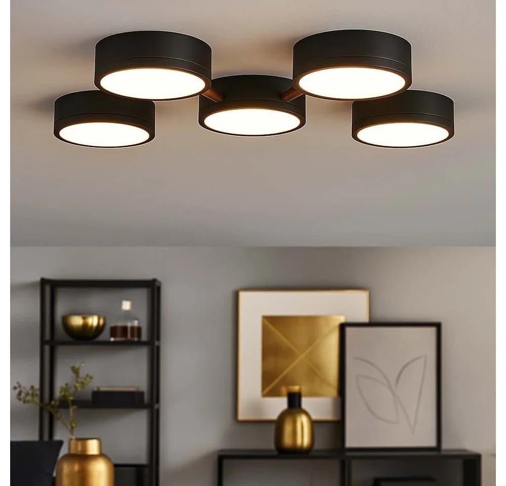 NOWA LED Deckenleuchte Warmweiß Dimmbar Rund Deckenlampe - Bild 3