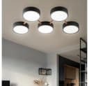 NOWA LED Deckenleuchte Warmweiß Dimmbar Rund Deckenlampe Bild 4
