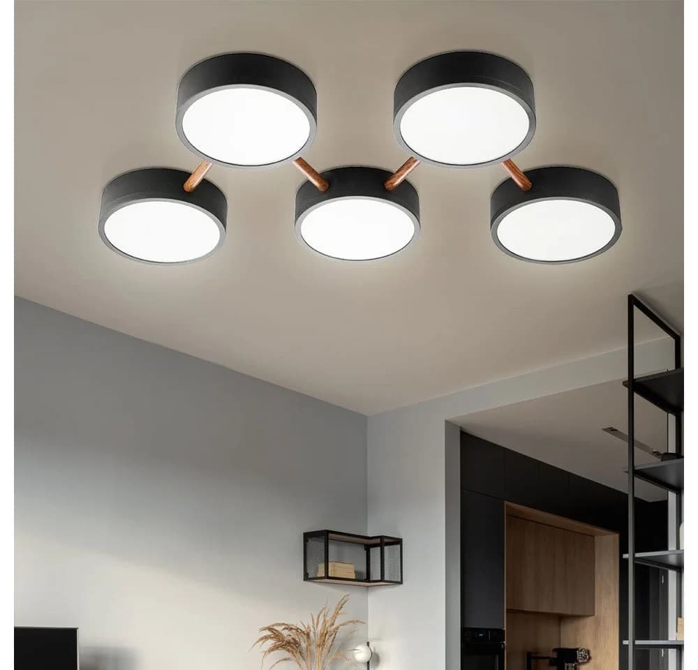 NOWA LED Deckenleuchte Warmweiß Dimmbar Rund Deckenlampe - Bild 4