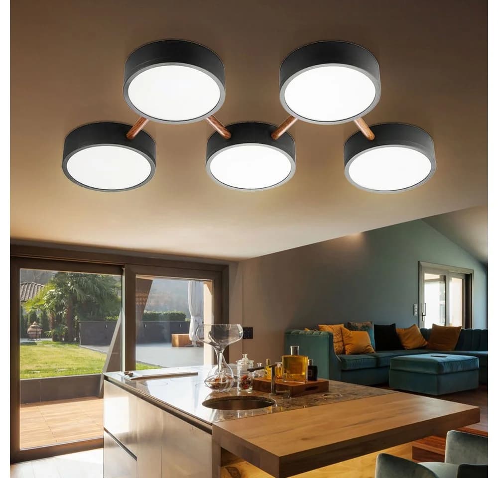 NOWA LED Deckenleuchte Warmweiß Dimmbar Rund Deckenlampe - Bild 5