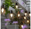 NOWA LED Solarleuchte Warmweiß Garten Dekoration Bild 1