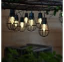 NOWA LED Solarleuchte Warmweiß Garten Dekoration Bild 4