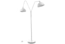 NOWA Stehlampe Twin Weiß Industrie-Look 2-flammig E27 Bild 2