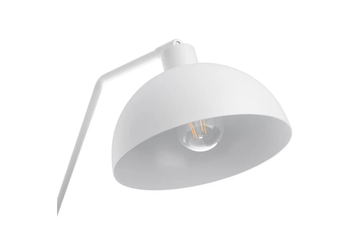 NOWA Stehlampe Twin Weiß Industrie-Look 2-flammig E27 - Bild 4