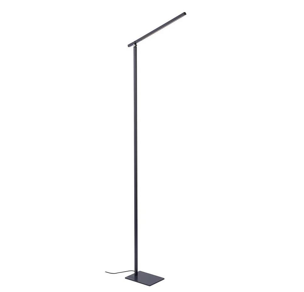 NOWA LED Stehlampe Anthrazit Touchdimmer Beweglicher Spot - Bild 3
