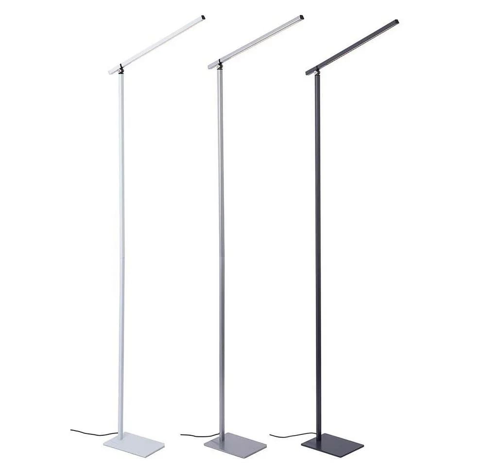 NOWA LED Stehlampe Anthrazit Touchdimmer Beweglicher Spot - Bild 5
