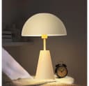 NOWA Tischleuchte Pilzdesign Sandfarben Bild 5