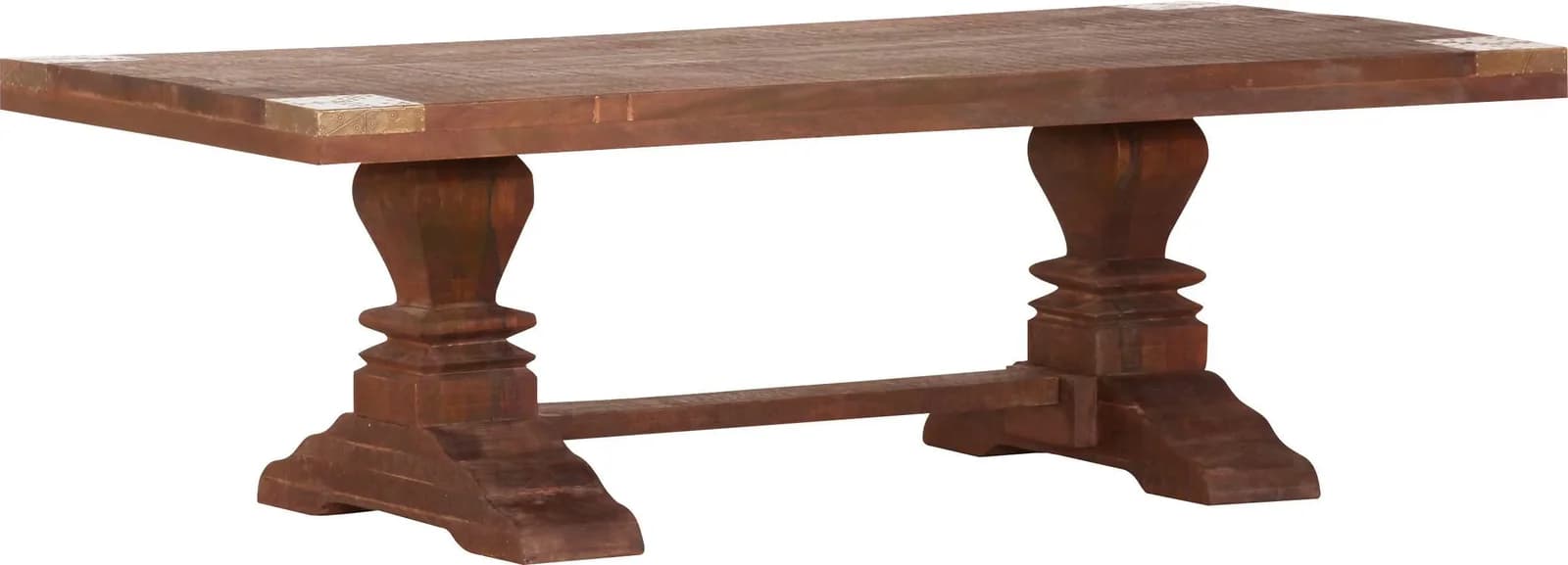 GUTMANN FACTORY Couchtisch Oriental Dunkelbraun Massivholz Mango