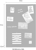 queence Magnetisches Memo-Board Tafelfolie Selbstklebend Bild 3
