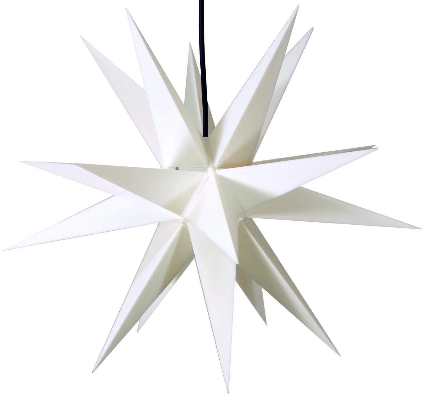 Guru-Shop LED-Stern für außen Melchior Outdoor II Weiß, sehr stabiler 3D - Bild 5