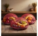Guru-Shop Fliegenschutz Obstkorb Rot Bild 5