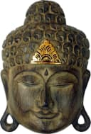 Guru-Shop Buddha Maske Wandschmuck Ethno Dekoration Bild 2