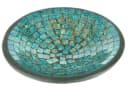 Guru-Shop Dekoschale Runde Mosaikschale Türkis Bild 1