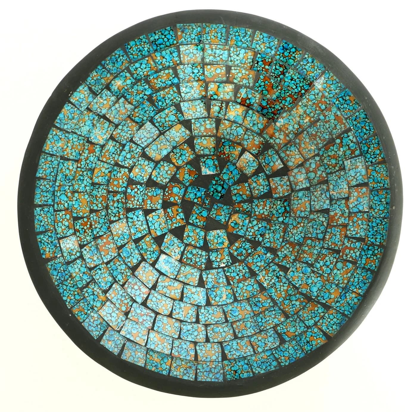 Guru-Shop Dekoschale Runde Mosaikschale Türkis - Bild 2