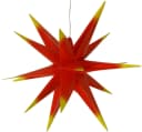 Guru-Shop LED-Außenstern 3D Kaspar Gelb/Rot mit Leuchtmittel Bild 5