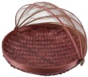 Guru-Shop Fliegenschutz Obstkorb Dekoschale Rattan Braun Bild 2