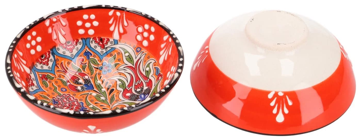 Guru-Shop Dekoschale Orientalische Keramikschüssel Handbemalt Ø 12 cm - Bild 3