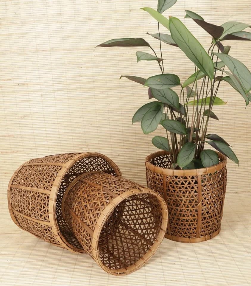 Guru-Shop Allzweckkorb Rattan Braun - Bild 2