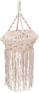 Guru-Shop Deckenlampe Makramee Bali Handgefertigt Bild 1
