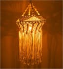 Guru-Shop Deckenlampe Makramee Bali Handgefertigt Bild 3