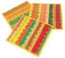 Guru-Shop Kissenbezug Indisch Gelb Besticktes Patchwork Bild 3
