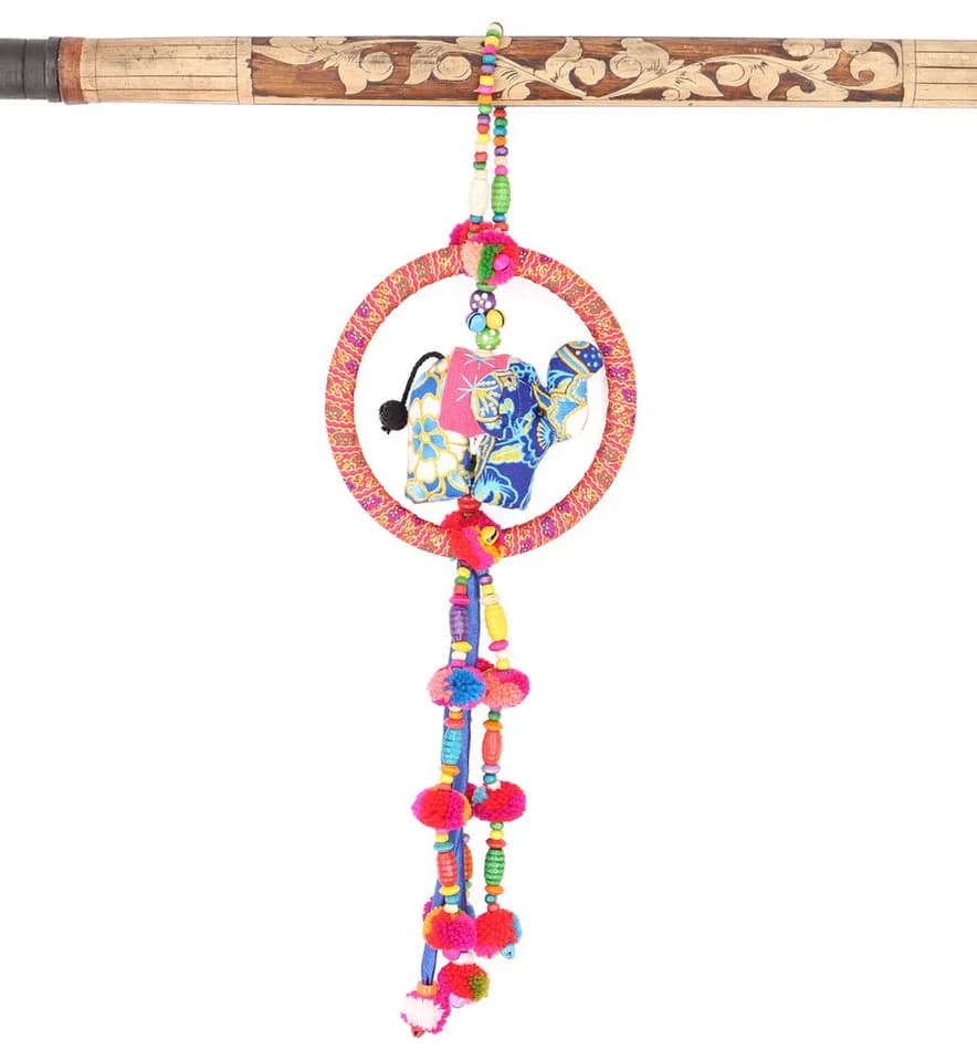 Guru-Shop Dekoobjekt Mobile mit Elefant Bunt - Bild 3