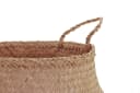 tegawo Aufbewahrungskorb aus Seegras faltbar Pflanzkorb beige Bild 1