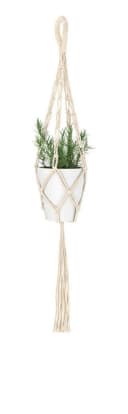 tegawo Blumenampel Makramee 100% Baumwolle handgefertigt Bild 1